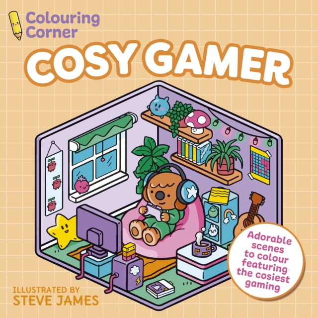 Colouring Corner: Cosy Gamer - 9781398868861