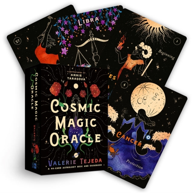 Cosmic Magic Oracle : A 44-Card Astrology Deck and Guidebook - 9781401975388