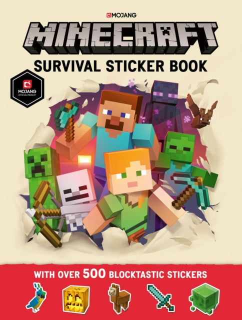 Minecraft Survival Sticker Book : An Official Minecraft Book from Mojang - 9781405288552