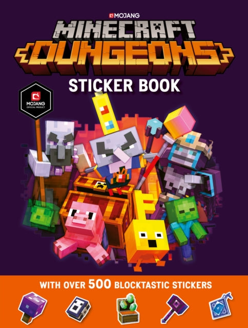 Minecraft Dungeons Sticker Book - 9781405299701