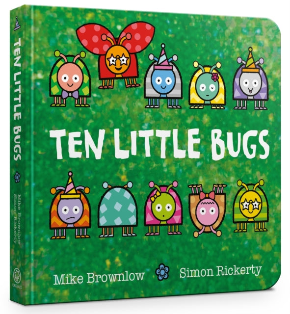 Ten Little Bugs Board Book - 9781408366646