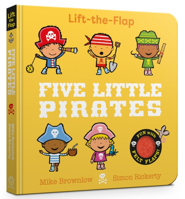 Five Little Pirates : Lift-the-Flap - 9781408370728