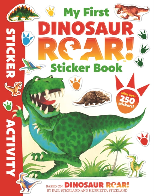 My First Dinosaur Roar Sticker Book - 9781408378823