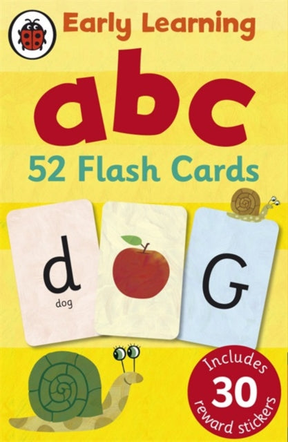 Ladybird Early Learning: ABC flash cards - 9781409302742