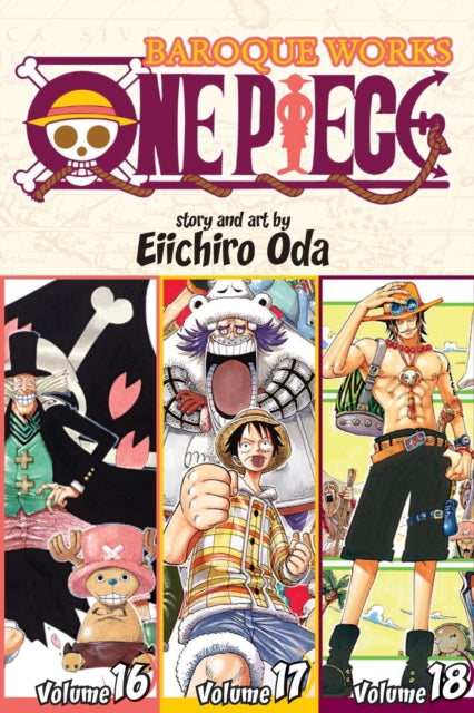 One Piece (Omnibus Edition), Vol. 6 : Includes vols. 16, 17 & 18 - 9781421554990