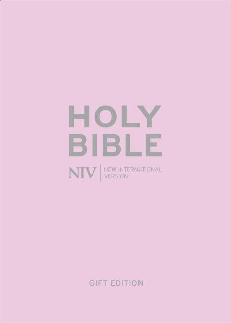 NIV Pocket Pastel Pink Soft-tone Bible - 9781444701814