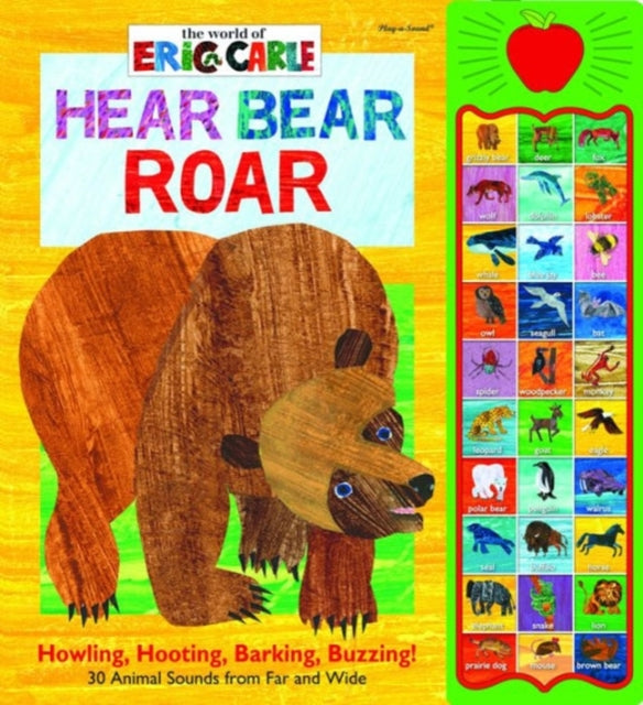 World of Eric Carle: Hear Bear Roar Sound Book - 9781450874779