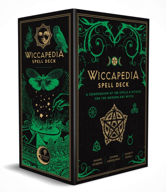 The Wiccapedia Spell Deck : A Compendium of 100 Spells and Rituals for the Modern-Day Witch - 9781454941736