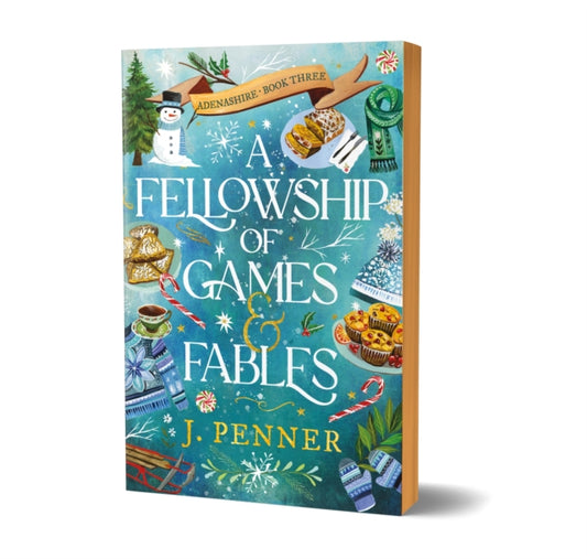 A Fellowship of Games & Fables : A Cosy Fantasy Fake Dating Romance (Adenashire Book 3) - 9781464252365