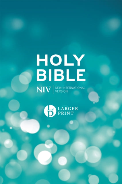 NIV Larger Print Blue Hardback Bible - 9781473656673
