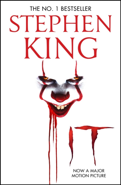 It : The classic book from Stephen King with a new film tie-in cover to IT: CHAPTER 2, due for release September 2019 - 9781473666948