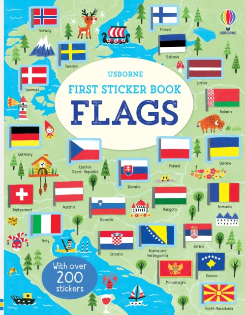 First Sticker Book Flags - 9781474937030