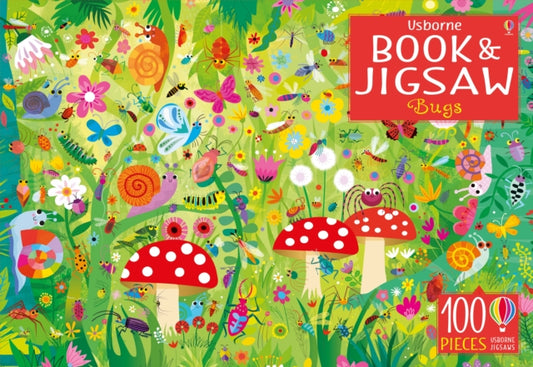 Usborne Book and Jigsaw Bugs - 9781474949927