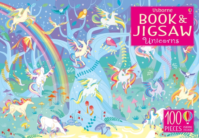 Usborne Book and Jigsaw Unicorns - 9781474952699