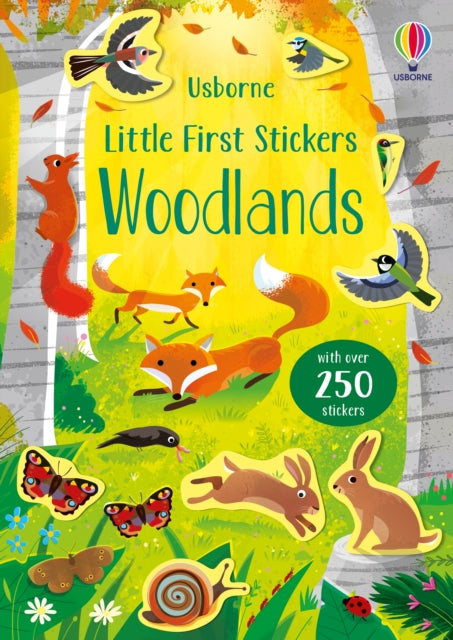 Little First Stickers Woodlands - 9781474968201