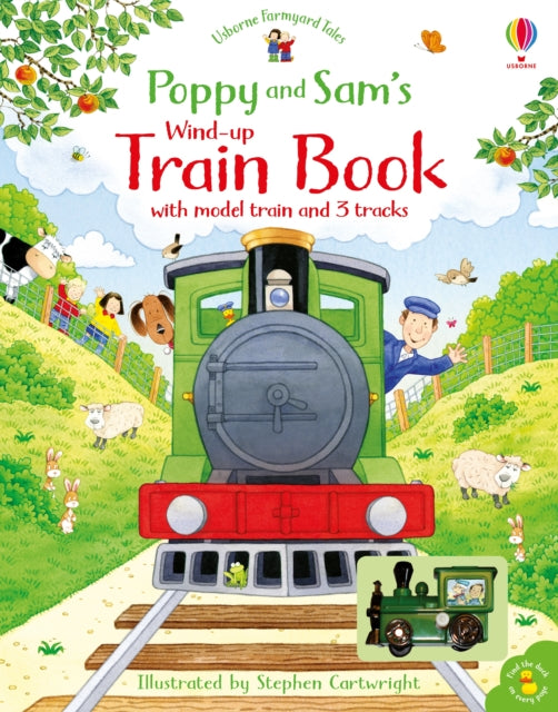 Poppy and Sam's Wind-up Train Book - 9781474974936