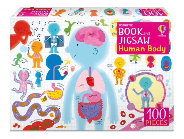 Usborne Book and Jigsaw Human Body - 9781474985291