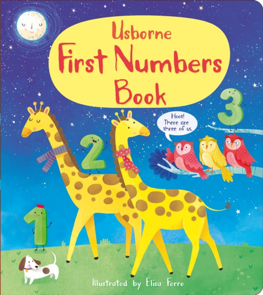 First Numbers Book - 9781474986755
