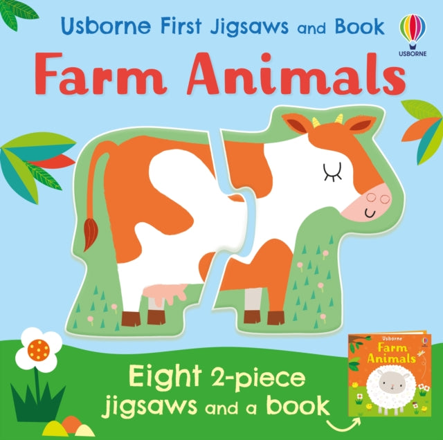 Usborne First Jigsaws: Farm Animals - 9781474988544