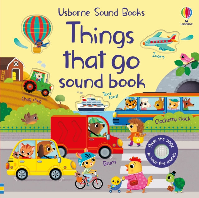 Things That Go Sound Book - 9781474990707