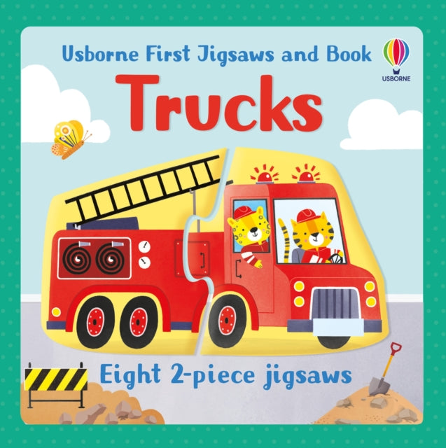 Usborne First Jigsaws and Book: Trucks - 9781474997997