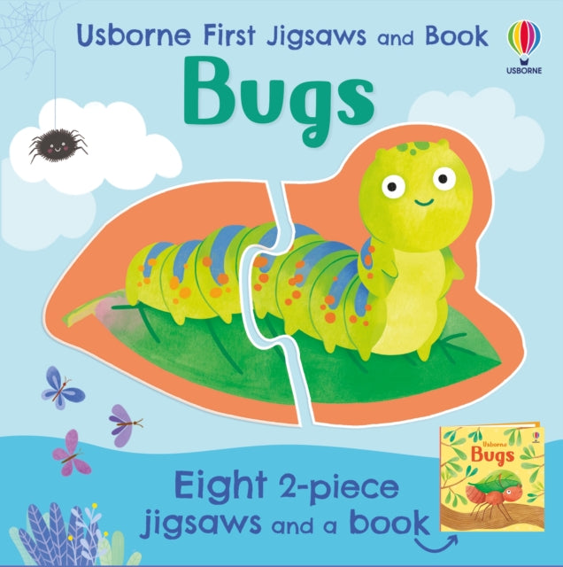 Usborne First Jigsaws And Book: Bugs - 9781474998086