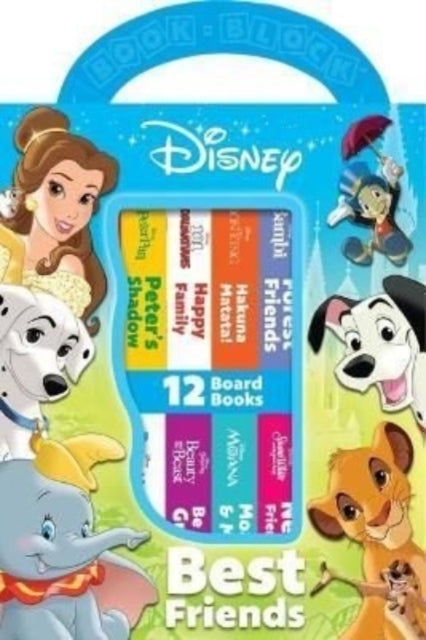 Disney: Best Friends 12 Board Books - 9781503743328