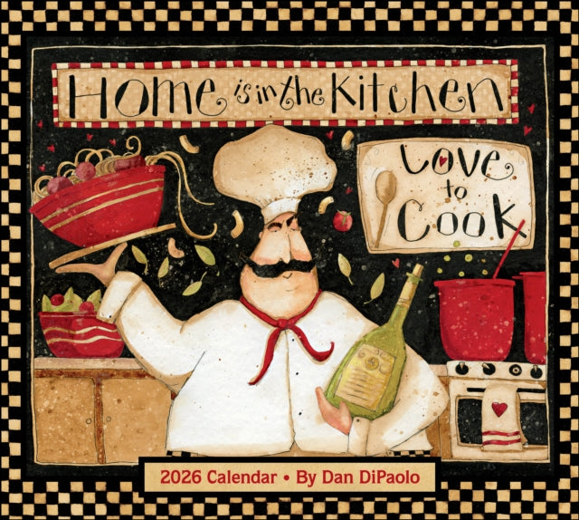 Home is in the Kitchen 2026 Deluxe Wall Calendar - 9781524897727