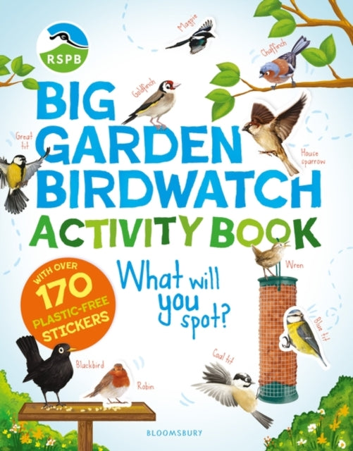 RSPB Big Garden Birdwatch Activity Book : The essential birdwatching activity book with 170+ stickers! - 9781526662590