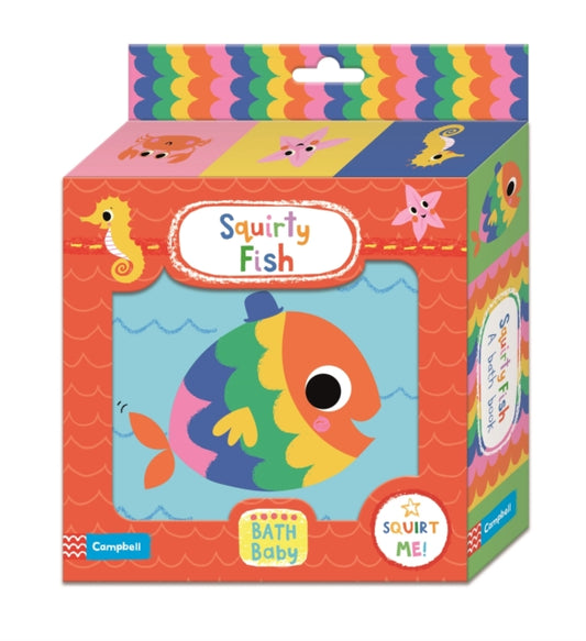 Squirty Fish Bath Book - 9781529003758