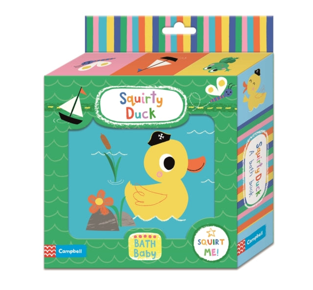 Squirty Duck Bath Book - 9781529003765