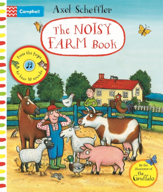 The Noisy Farm Book : A press-the-page sound book - 9781529010701