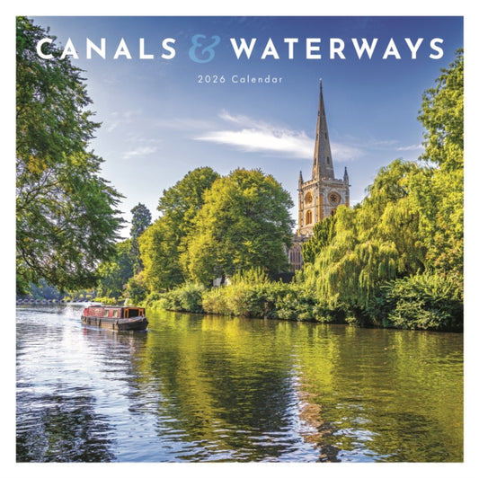 Canals Waterways Square Wall Calendar 20