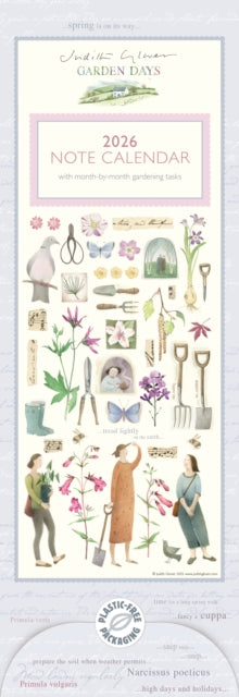 Garden Days Slim Calendar 2026 - 9781529830231