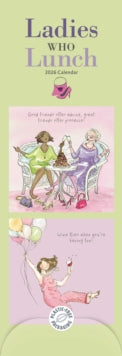 Ladies Who Lunch Slim Calendar 2026