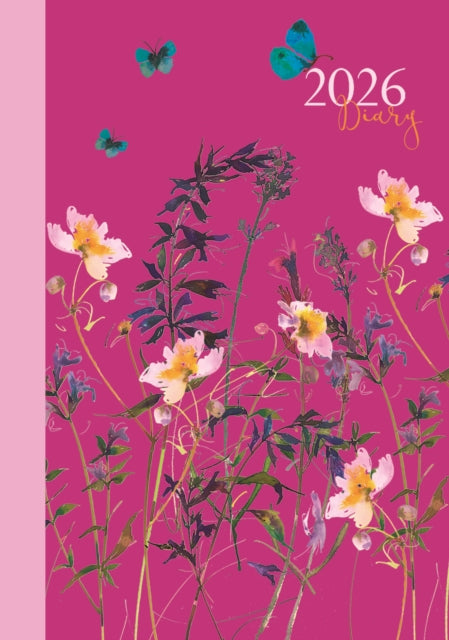 Watercolour A6 Diary 2026 - 9781529853971