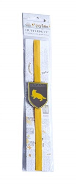 Harry Potter: Hufflepuff Elastic Band Bookmark - 9781647222567