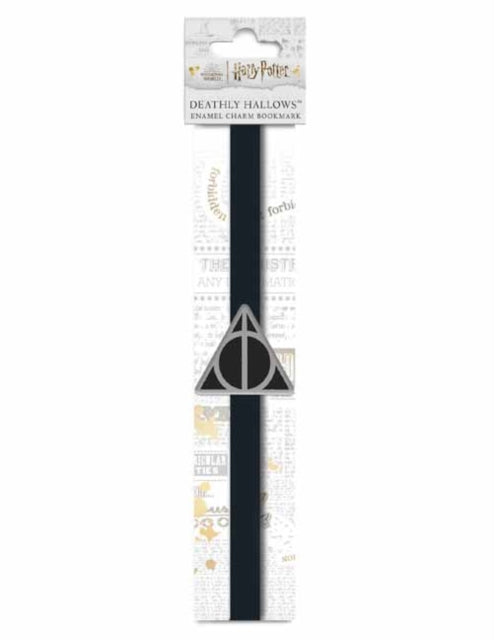 Harry Potter: Deathly Hallows Enamel Charm Bookmark - 9781647228088