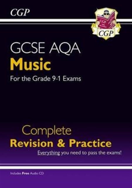 9-1 GCSE Music AQA Complete Revision & Practice with Audio CD - 9781782946144