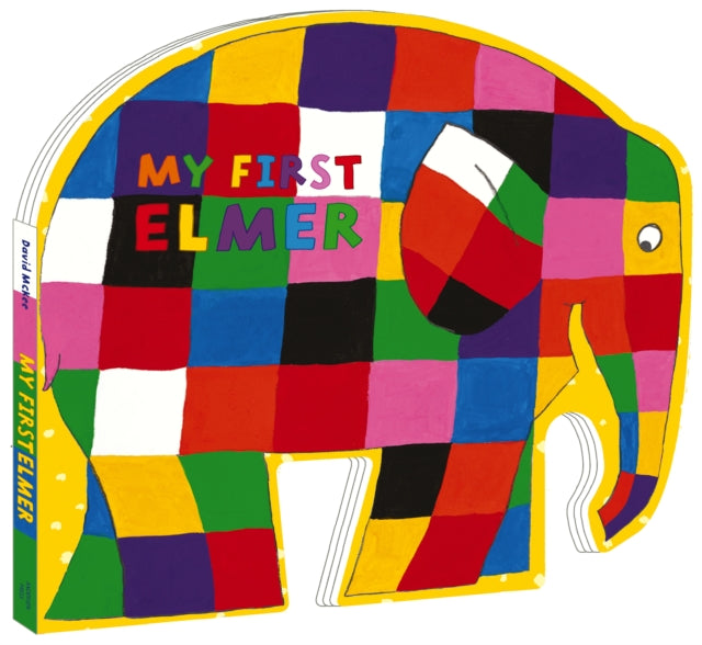 My First Elmer : Shaped Board Book - 9781783446773