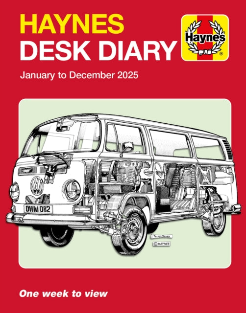 Haynes 2025 Desk Diary : January to December 2025 - 9781785218668