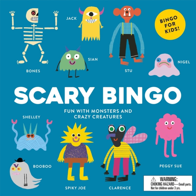 Scary Bingo : Fun with Monsters and Crazy Creatures - 9781786270085