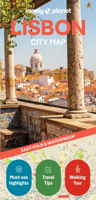 Lonely Planet Lisbon City Map - 9781787017054