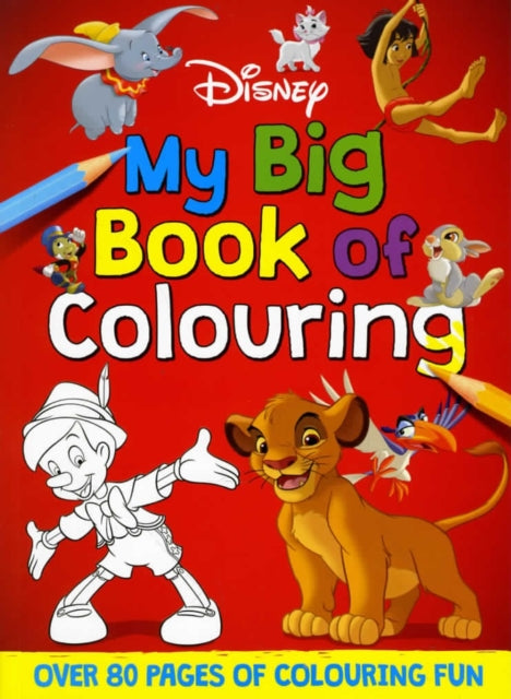 Disney Classics Mixed: My Big Book of Colouring - 9781788102872