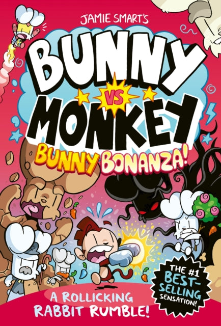 Bunny vs Monkey: Bunny Bonanza (a Phoenix Comic Book, from the multi-million-selling creative genius Jamie Smart) - 9781788453073