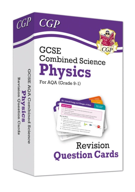 GCSE Combined Science: Physics AQA Revision Question Cards - 9781789080575