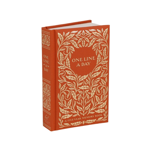 Gilded One Line a Day : A Five-Year Memory Book - 9781797231204