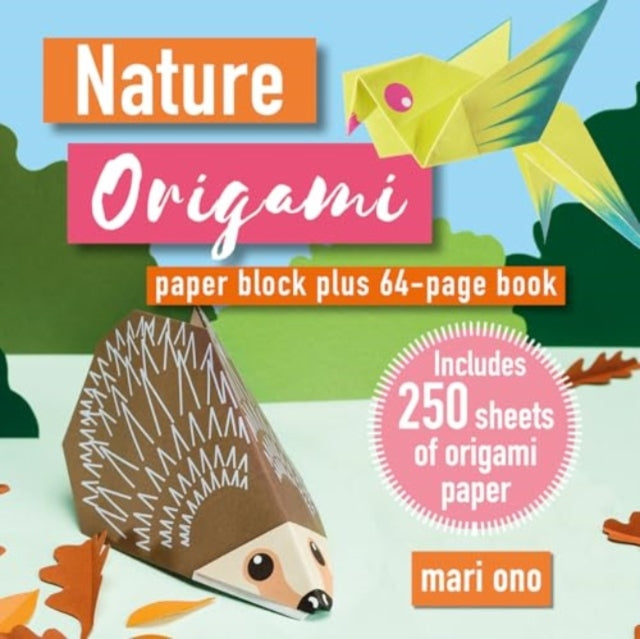 Nature Origami : Paper Block Plus 64-Page Book - 9781800654068