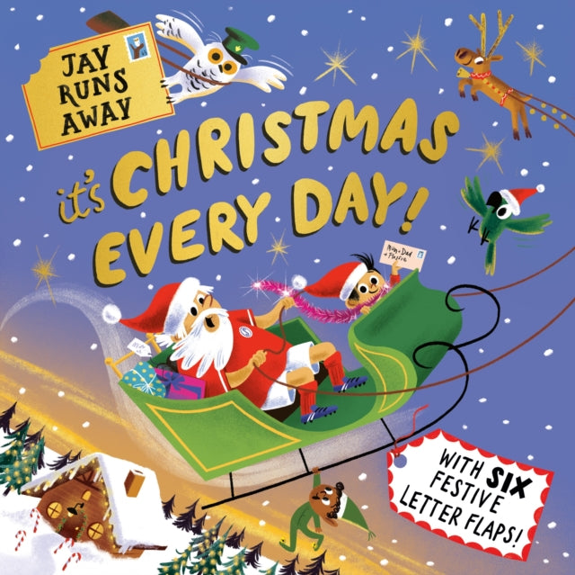 Jay Runs Away: It's Christmas Every Day! : With 6 festive fold-out letters - 9781800784550