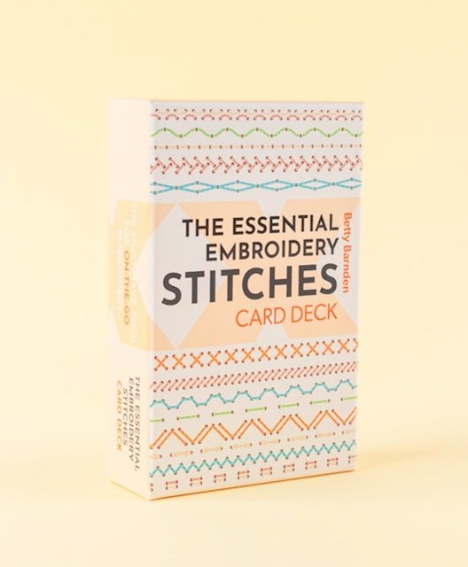 The Essential Embroidery Stitches Card Deck - 9781800922303